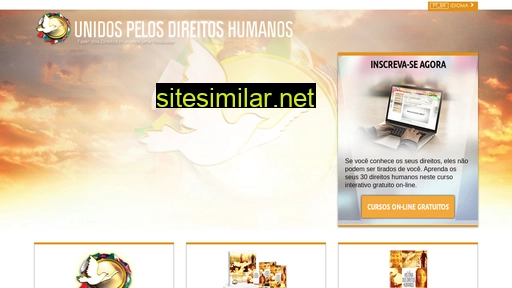 unidospelosdireitoshumanos.org.br alternative sites