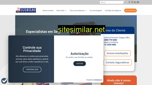 uniforteseguros.com.br alternative sites
