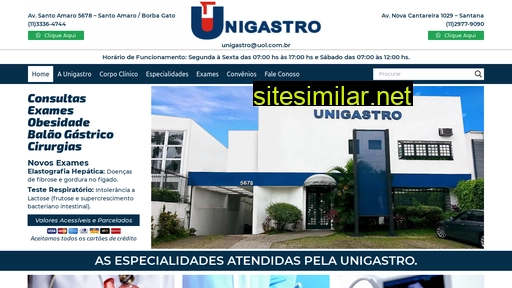 unigastro.com.br alternative sites