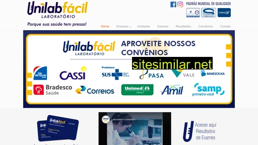 unilabfacil.com.br alternative sites