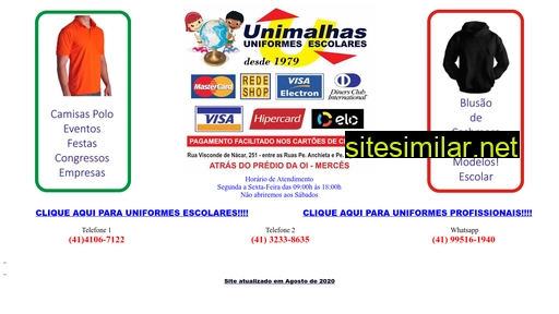 unimalhas.com.br alternative sites