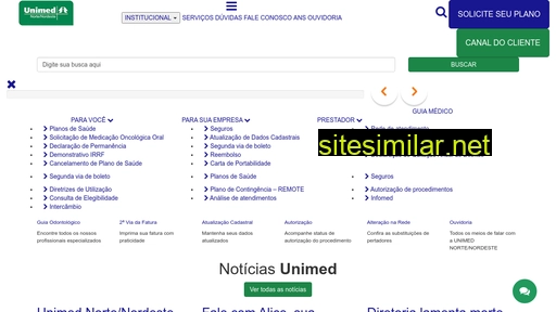 unimed-nne.com.br alternative sites
