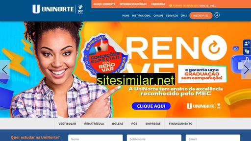 uninorte.com.br alternative sites