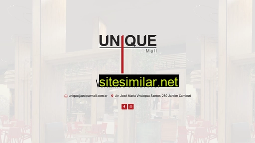 uniquemall.com.br alternative sites
