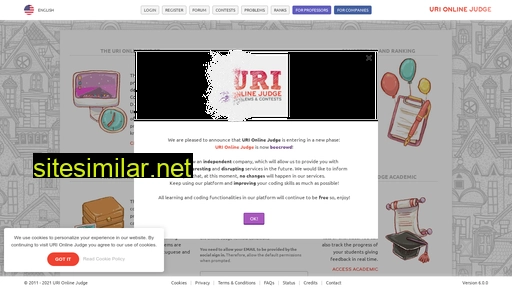 urionlinejudge.com.br alternative sites