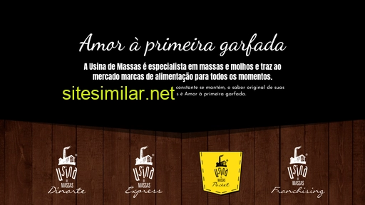 usinademassas.com.br alternative sites