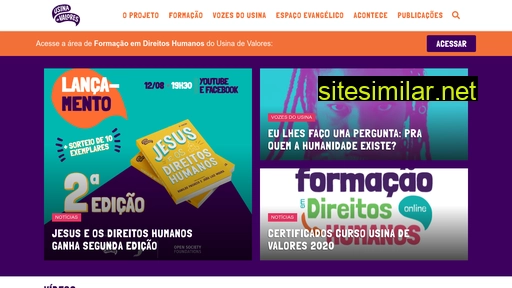 usinadevalores.org.br alternative sites