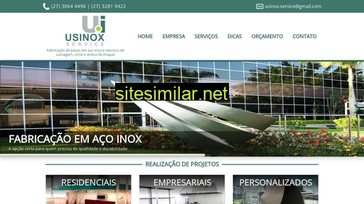 usinoxservice.com.br alternative sites