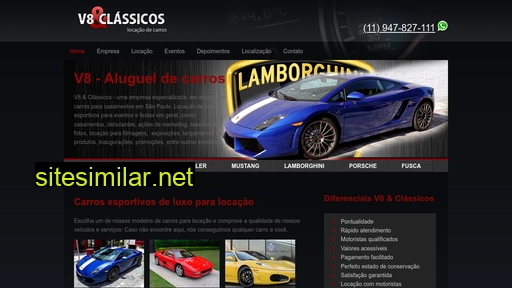 v8eclassicos.com.br alternative sites