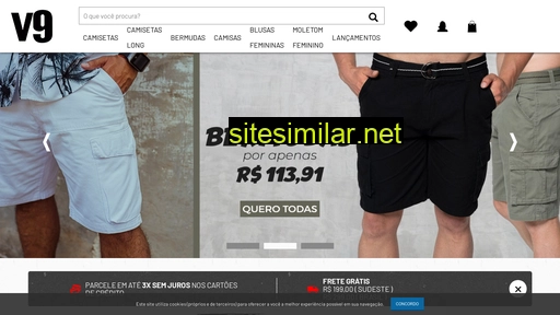 v9streetwear.com.br alternative sites