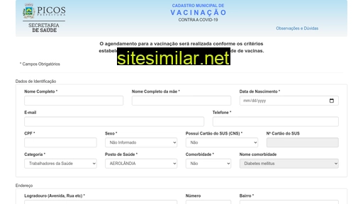 vacinapicos.com.br alternative sites