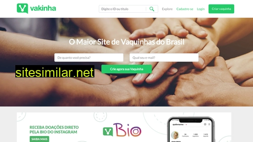 vakinha.com.br alternative sites