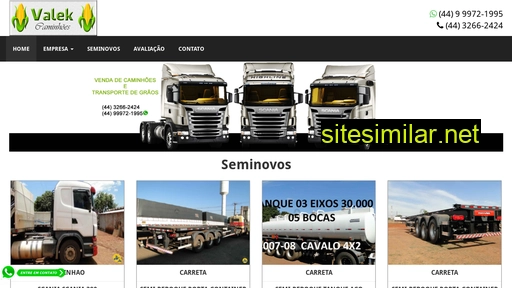 valekcaminhoes.com.br alternative sites