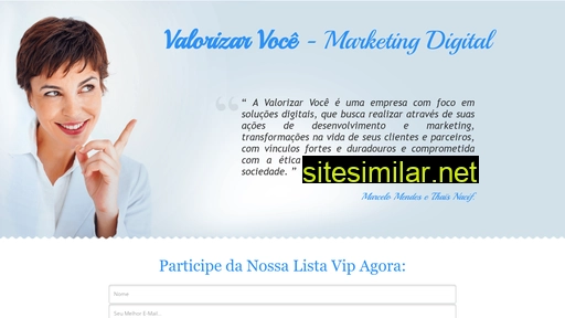 valorizarvoce.com.br alternative sites