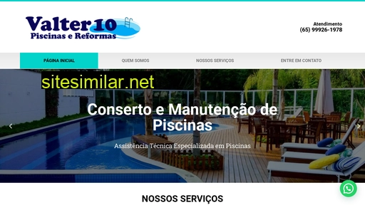 valter10piscinas.com.br alternative sites