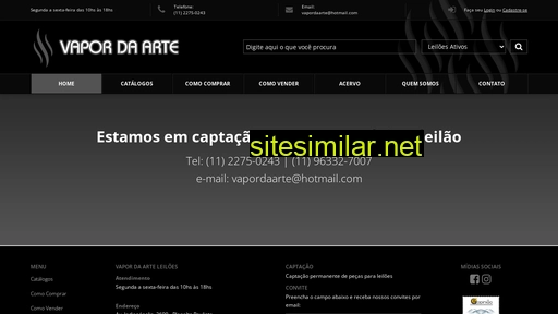 vapordaarte.com.br alternative sites