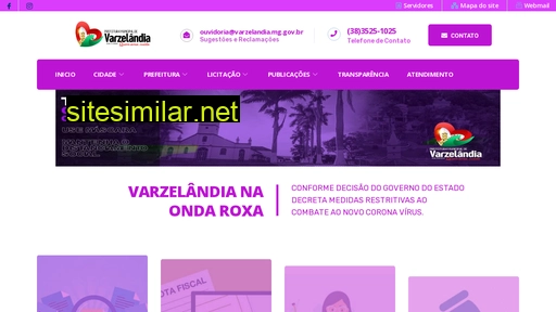 varzelandia.mg.gov.br alternative sites