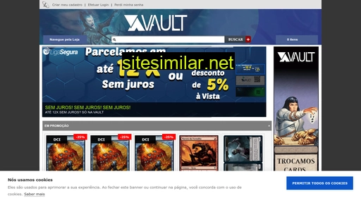 vaultofcards.com.br alternative sites