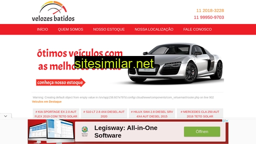 velozesbatidos.com.br alternative sites
