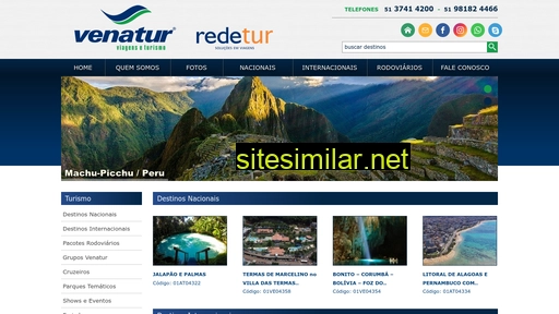 venatur.com.br alternative sites