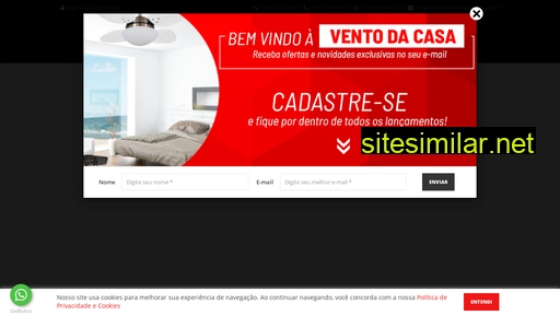 ventodacasa.com.br alternative sites