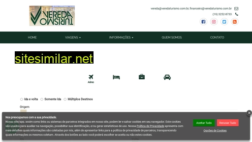 veredaturismo.com.br alternative sites