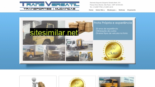 versatilmudancas.com.br alternative sites