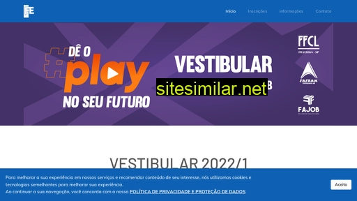 vestibularfe.com.br alternative sites