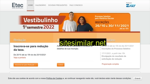 vestibulinhoetec.com.br alternative sites