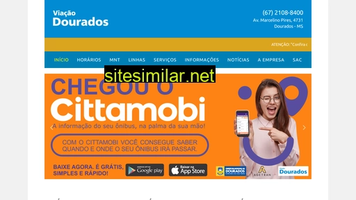 viacaodourados.com.br alternative sites