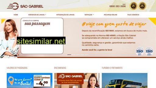 viacaosaogabriel.com.br alternative sites