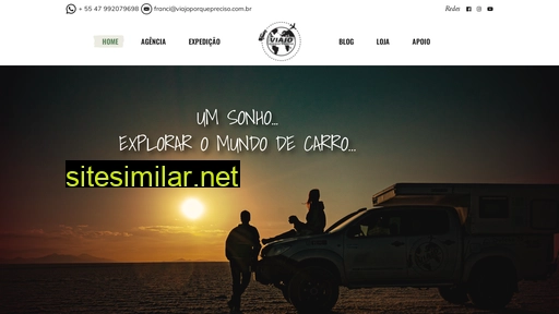 viajoporquepreciso.com.br alternative sites
