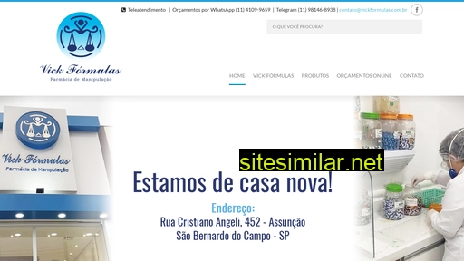 vickformulas.com.br alternative sites