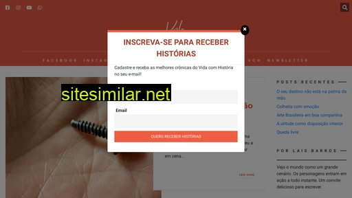 vidacomhistoria.com.br alternative sites
