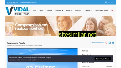 vidalimobiliaria.com.br alternative sites