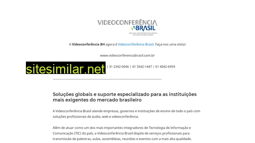 videoconferenciabh.com.br alternative sites