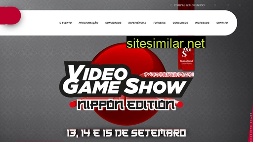 videogameshow.com.br alternative sites