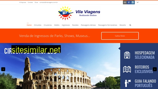 vilaviagens.com.br alternative sites