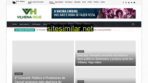 vilhenahoje.com.br alternative sites