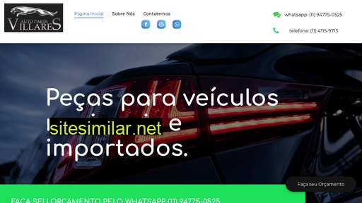 villaresautoparts.com.br alternative sites