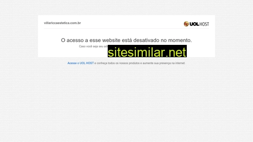 villariccaestetica.com.br alternative sites