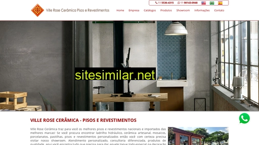 villeroseceramica.com.br alternative sites