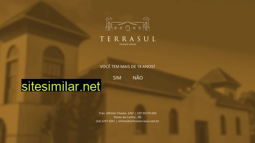 vinhosterrasul.com.br alternative sites