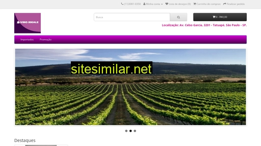 vinoideale.com.br alternative sites