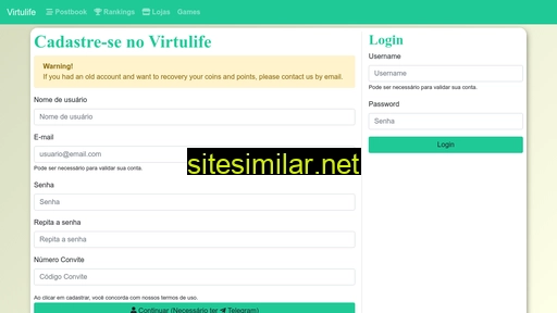 virtulife.com.br alternative sites