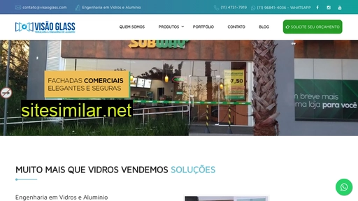 visaoglass.com.br alternative sites
