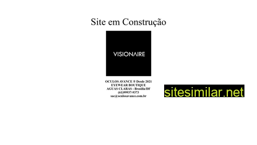 visionaireoptica.com.br alternative sites