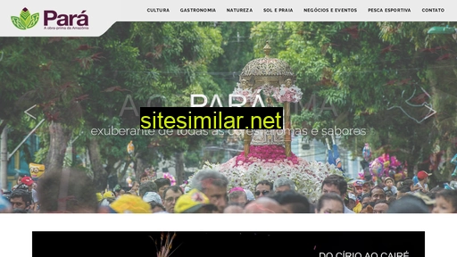 visitpara.pa.gov.br alternative sites