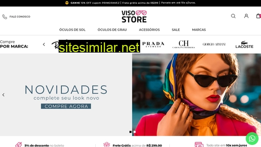 visostore.com.br alternative sites