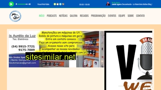 visualwebradio.com.br alternative sites